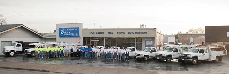 Service Department Team Photo - Guitons Pools, Redding, CA